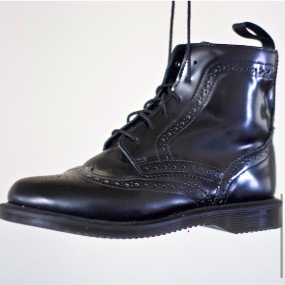 Dr. Martens Shoes - Dr. Martens Delphine Boots-Black